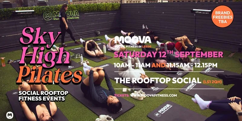 SKY HIGH PILATES w/ Carly @ The Rooftop Social - Sat 12th September at The Rooftop Social