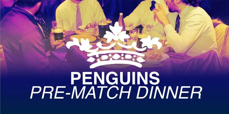 Pre-match dinner: Oxford Blues vs Penguins at The Pavilion, OURFC
