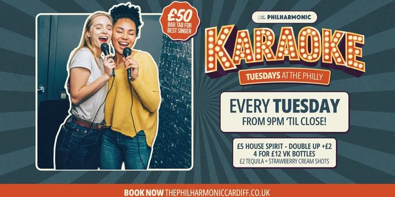 Karaoke Tuesdays at The Philharmonic