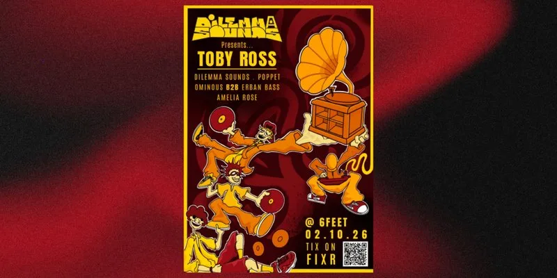 Dilemma Sounds Presents Toby Ross at SIX FEET UNDER