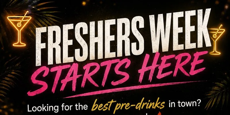 FRESHERS PRE DRINKS £6 COCKTAILS!!!! at JoJo's Cocktail Bar