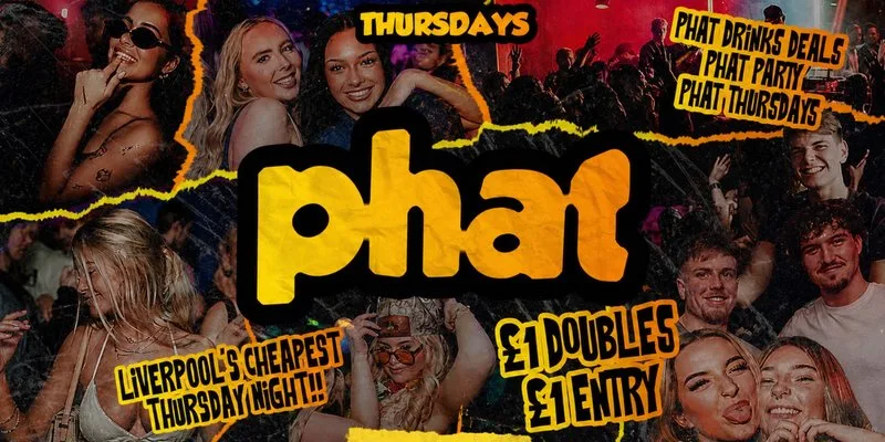 🤑💸 PHAT THURSDAYS @ BAA BAR 💸🤑 £1 DOUBLES | LIVERPOOLS CHEAPEST PARTY!