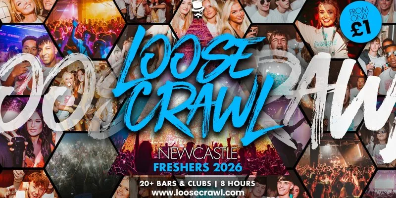 🏃🏽♀️➡️ LOOSECRAWL // NEWCASTLE FRESHERS ONLY 🏃♂️ 20+ VENUES OVER 8 HOURS - OUR BIGGEST EVER CRAWL ROUTE!!!