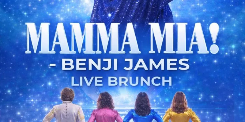 🌊 MAMMA MIA! – BENJI JAMES LIVE BRUNCH 🌊 at On the Waterfront
