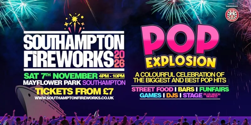 🎆 Southampton Fireworks 2026 – The POP EXPLOSION! 🎆