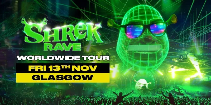 Shrek Rave Is Coming To Glasgow! at The Classic Grand