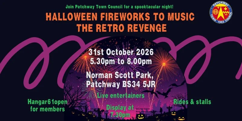 Halloween Fireworks to Music | The Retro Revenge at Norman Scott Park