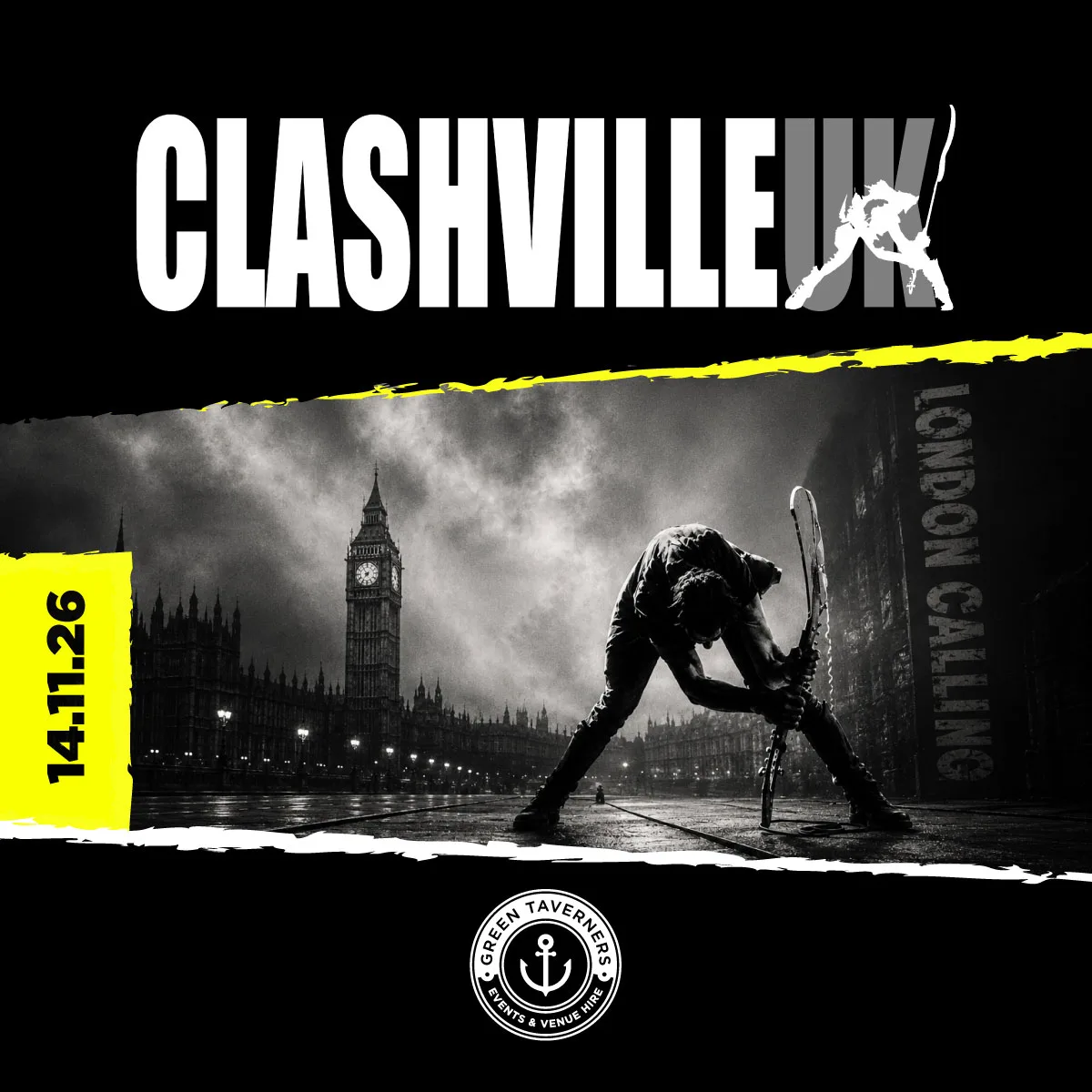 The Clash Tribute – Clashville UK at Green Taverners Marquee