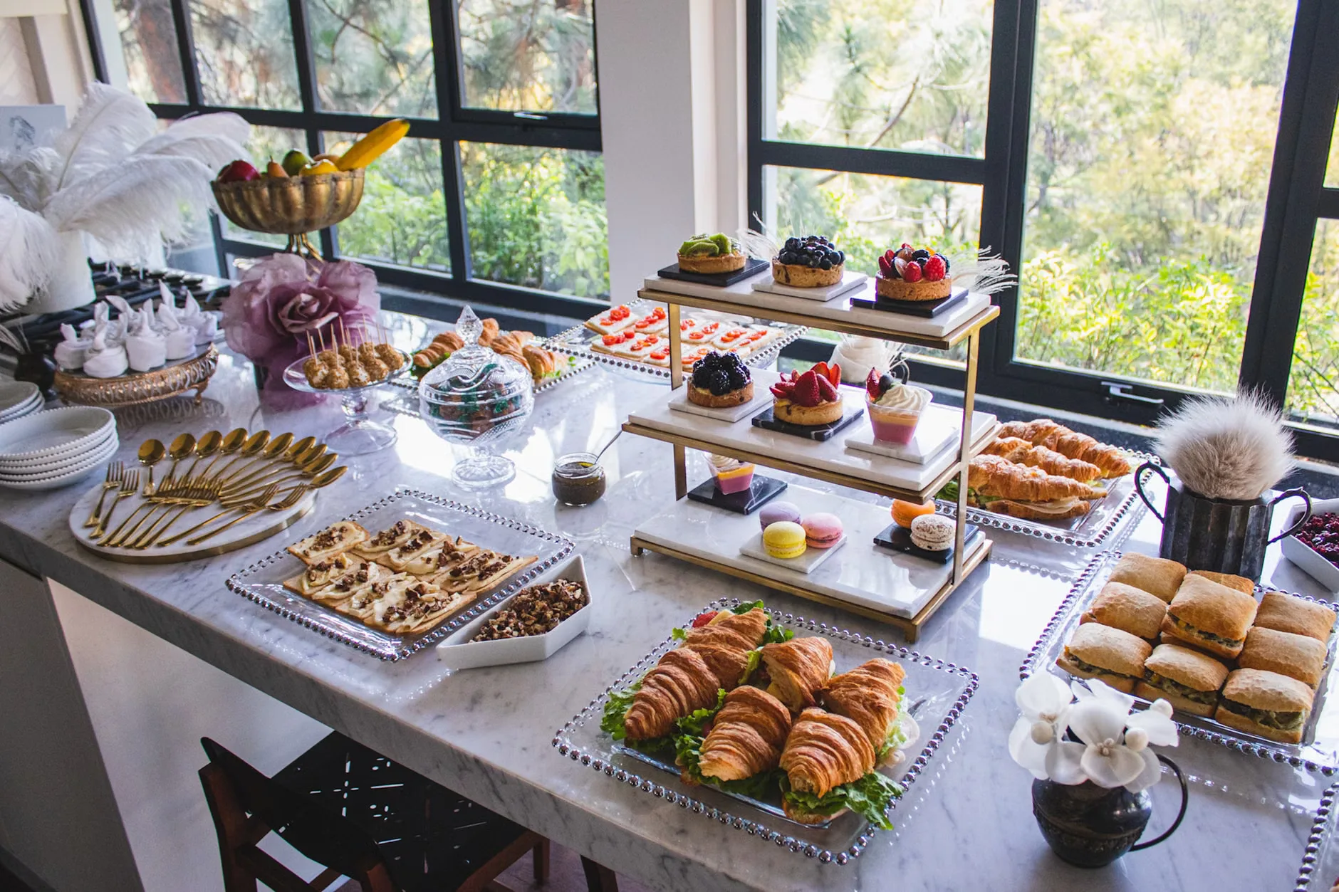 Traditional Afternoon Tea for Two at Hogarths Stone Manor, Worcestershire at Hogarths Stone Manor, Worcestershire, Kidderminster