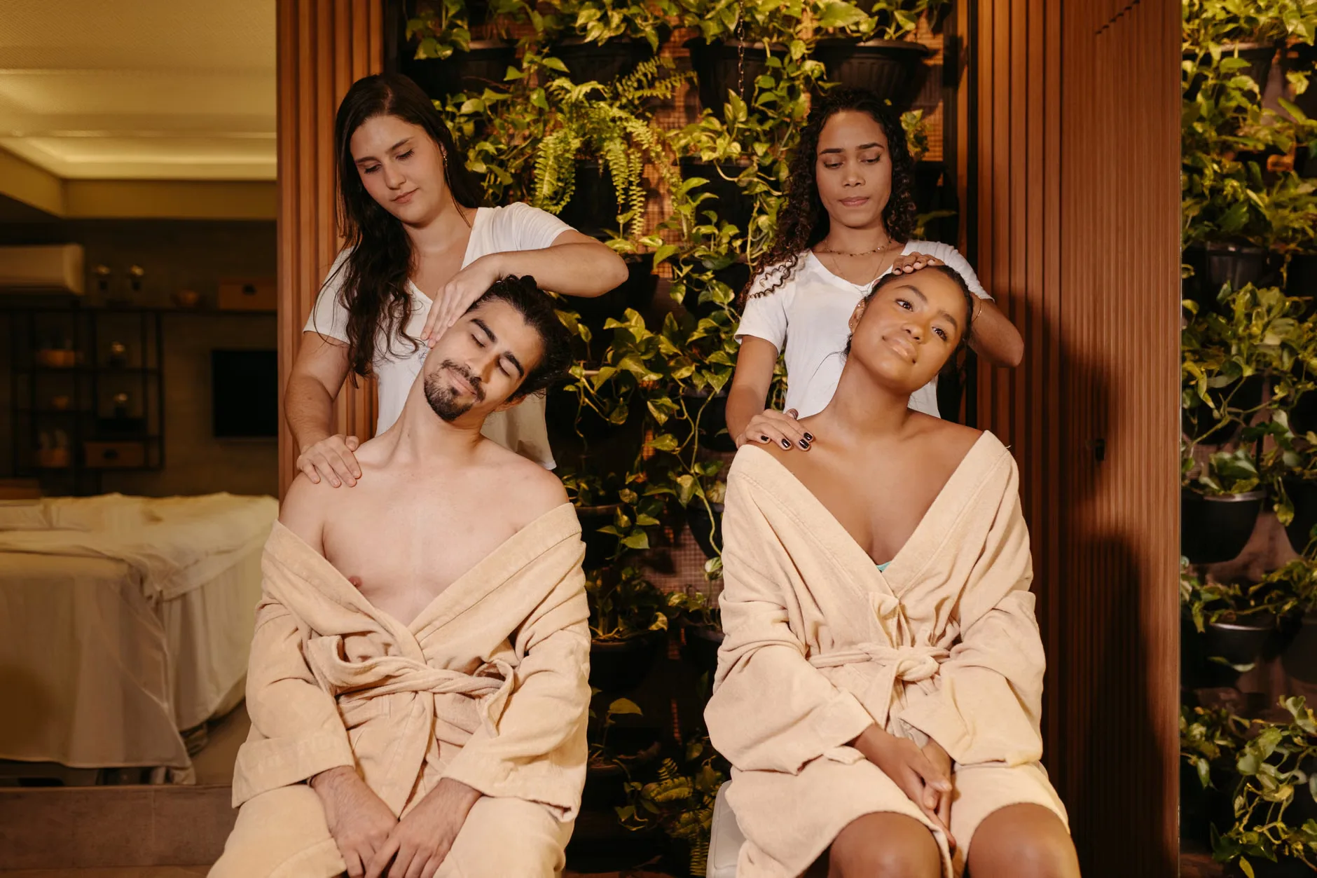 PURE Spa & Beauty Indulgence Spa Day with Scrub, Massage and Facial for Two — Edinburgh at Edinburgh
