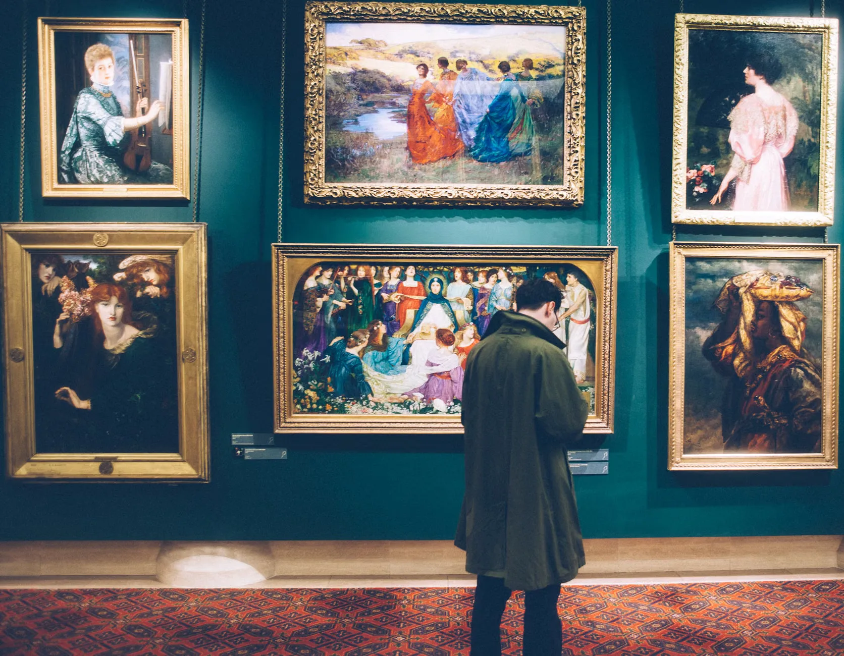 Collage demonstration workshops at Dunham Massey