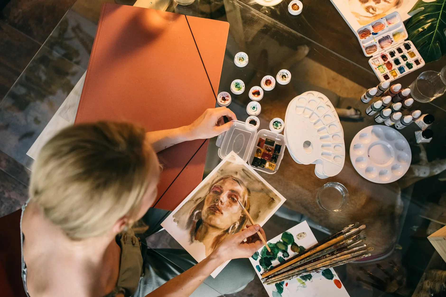 Drawing and Watercolour Workshop with Vanessa Stone at Grantham House