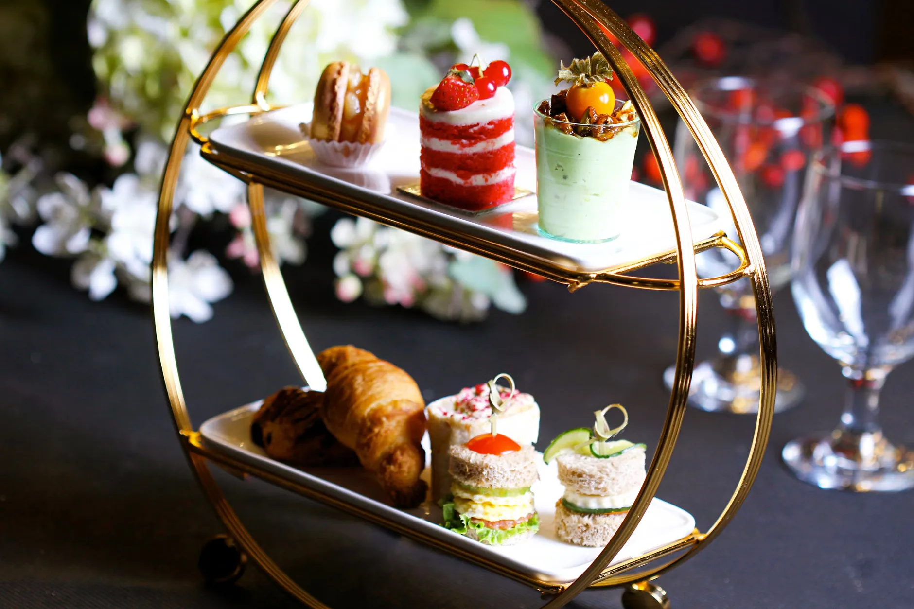 Sparkling Afternoon Tea for Two at Hogarths Hotel Solihull - West Midlands at Hogarths Hotel Solihull - West Midlands
