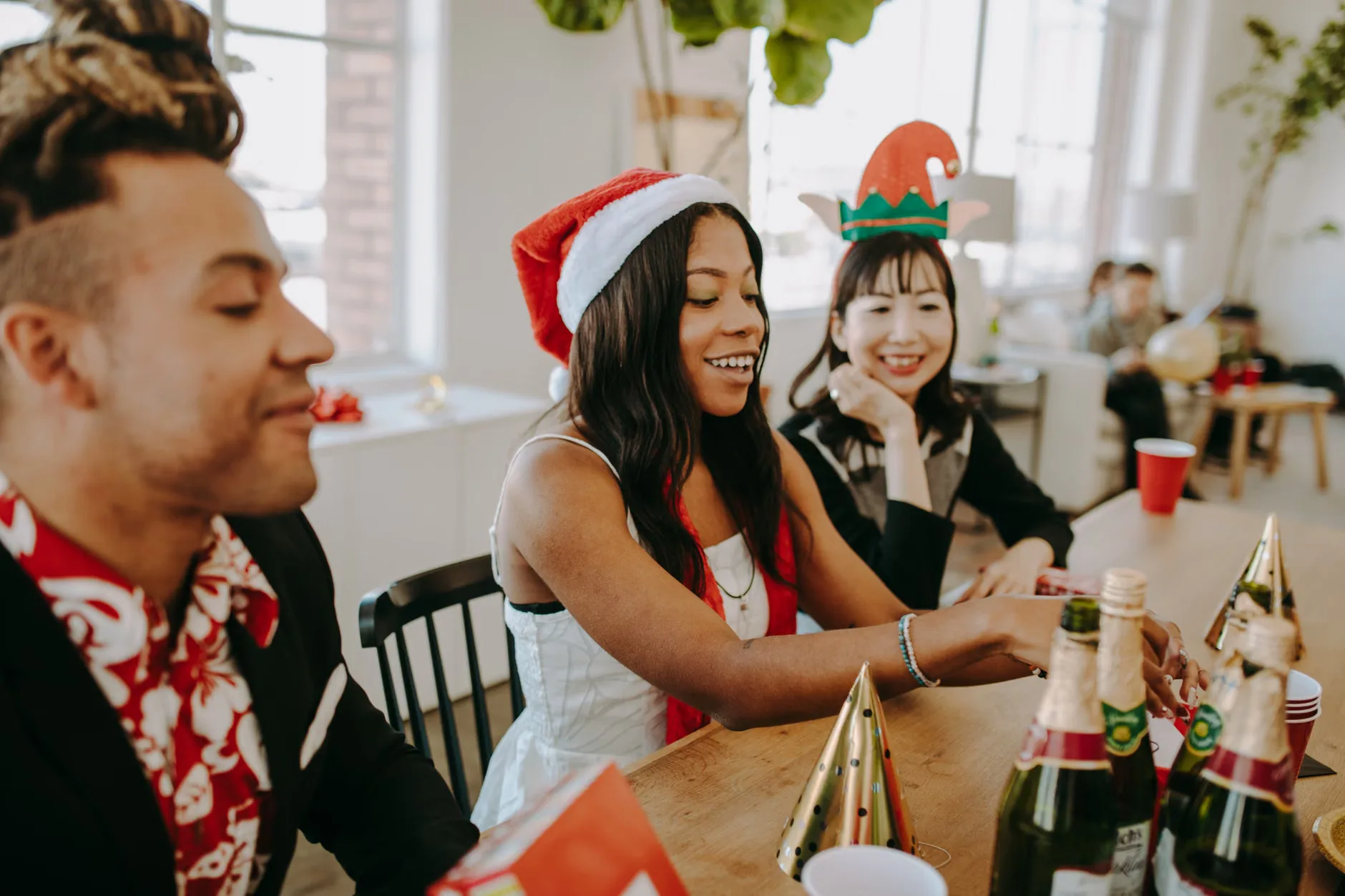 Festive Table Centrepieces