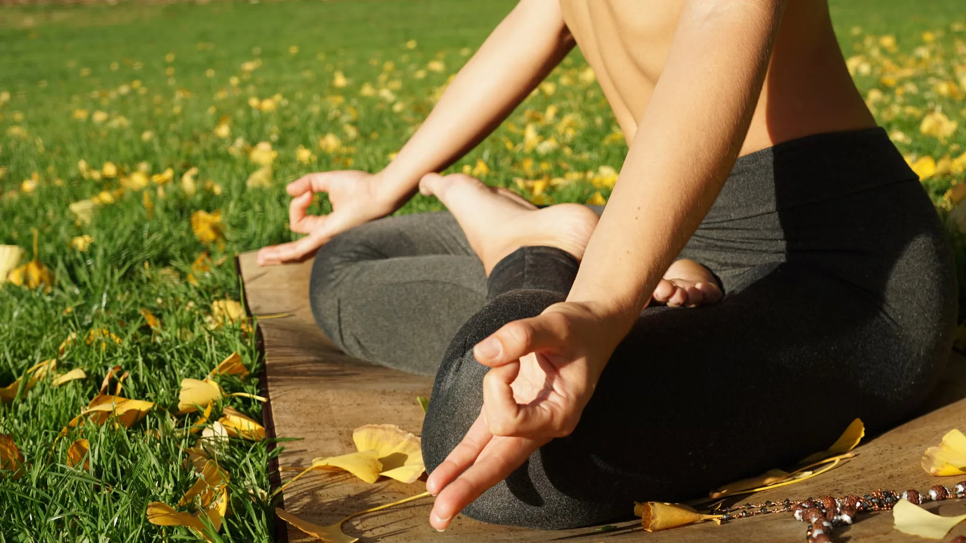 Sunset Sanctuary Yoga in the West Court at Hardwick