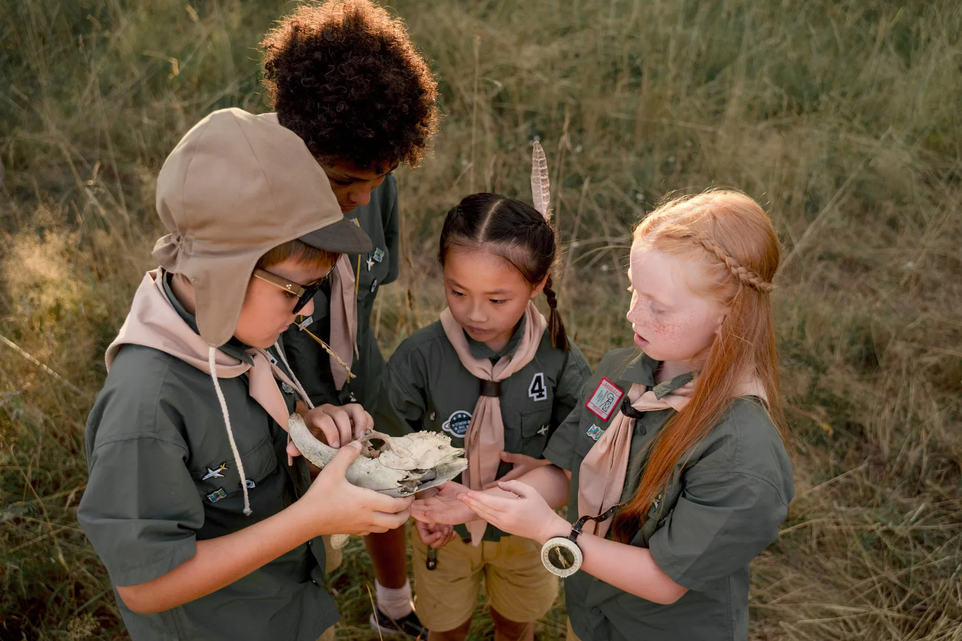 Forest School - Scavenger hunt at Ickworth Estate