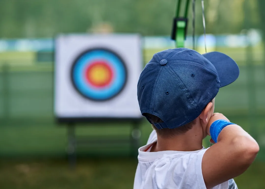 Family-friendly archery at Trerice at Trerice