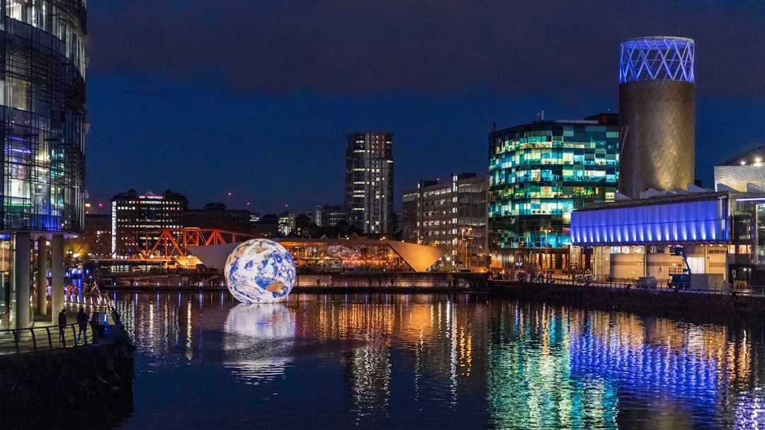 One Night Manchester City Break with Indian Three Course Dining and Wine for Two at Manchester