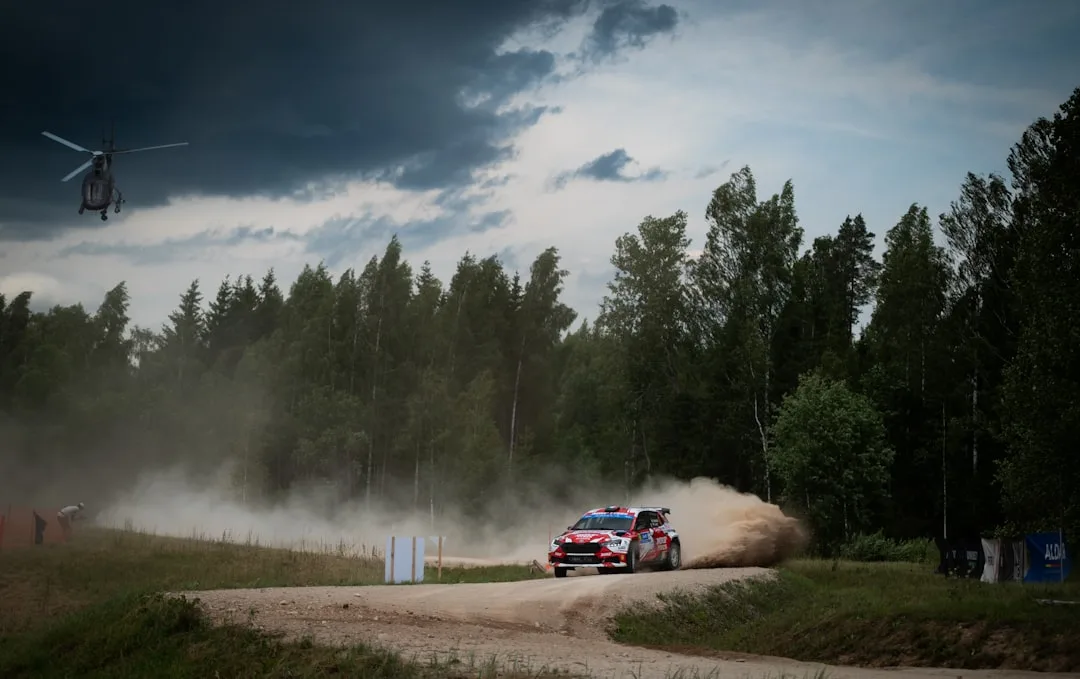 Rally: Stage Set-Up at Scottish Motorsport Training Centre