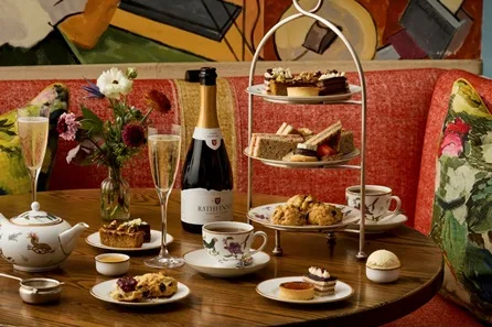 Charlotte Street Hotel Afternoon Tea with Cocktails for Two in Oscar Bar & Restaurant at London