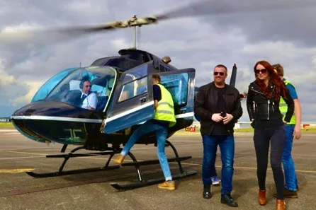 12 Mile Helicopter Flight with Prosecco — Sheffield at Sheffield