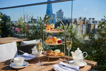 The Crown Themed Champagne Afternoon Tea for Two at the 5* Vintry and Mercer at the 5* Vintry and Mercer