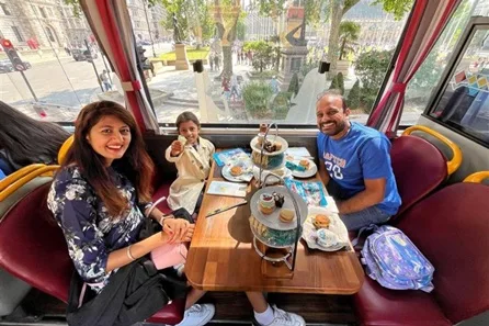The Smurfs London Tea Party Adventure! for Two Adults and Two Children