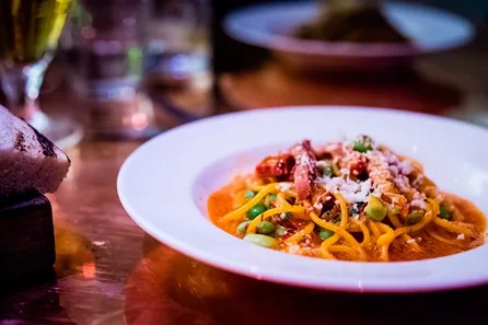 Mele e Pere Three Course Italian Michelin Recommended Meal with Prosecco for Two at Brewer Street
