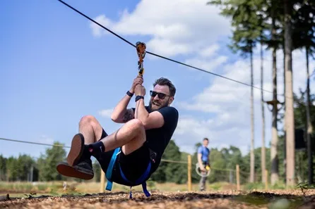 Tree Top Adventure for Two at Castlewood Holiday Park, Antrim at Castlewood Holiday Park, Antrim