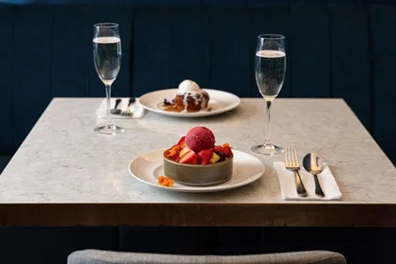 Two Course Pre-Theatre Dining with Fizz for Two at The Strand Palace Hotel at The Strand Palace Hotel