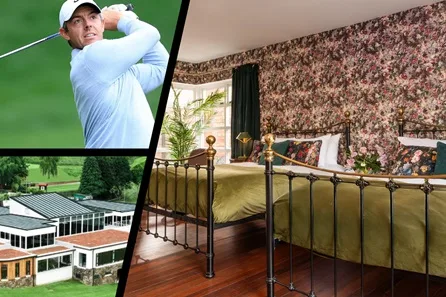 Two Night Luxury Belfast Stay with a Round of Golf at Rory McIIroy's Home Club with Memorabilia and Trophy Tour for Two at Rory McIIroy's Home Club with Memorabilia and Trophy Tour for Two