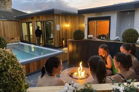 Twilight Wellness Evening with Dinner in the Spa Garden at Iveridge Hall at Iveridge Hall, Leeds