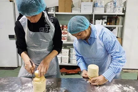 Brockleby's Bakery Ultimate Pork Pie Making Workshop, Melton Mowbray at Melton Mowbray