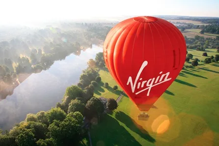 Anytime Virgin Hot Air Balloon Flight with Prosecco for Two — Nottingham