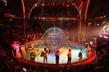The Blackpool Tower Circus Visit - Two Adults and Two Children at Blackpool