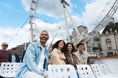 Visit to The London Eye with River Cruise for Two Adults and Two Children at Westminster