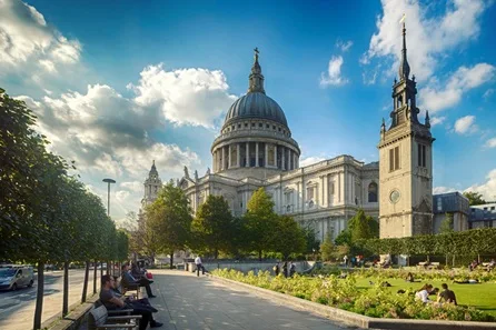 Visit to St Paul's Cathedral and Afternoon Tea at The Swan at The Globe for Two at The Swan at The Globe for Two, Bankside