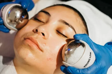 Young LDN Bespoke Facial and Head Massage with Classic Manicure or Pedicure at London