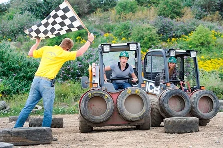 Diggerland Dumper Truck Racing for Two — Rochester at Strood