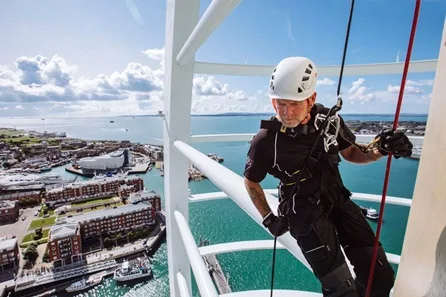 Abseil from the Spinnaker Tower at Spinnaker Tower
