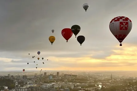 Virgin Hot Air Balloon Flight at Bristol Balloon Fiesta - Friday 7th August at Bristol Balloon Fiesta - Friday 7th August