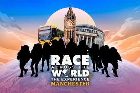 Race Across the World: The Experience in Manchester for Two Adults and One Child at Manchester