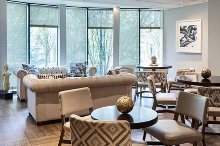 Bee Extra Spa Day with 60 Minute Treatment, Prosecco and Afternoon Tea for Two at Marriott Hotel Piccadilly at Marriott Hotel Piccadilly