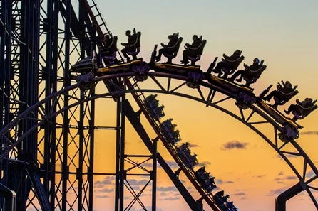 Blackpool Pleasure Beach Resort and One Night Stay at Boulevard Hotel with Dinner for Two at Boulevard Hotel with Dinner for Two, Pleasure Beach Resort