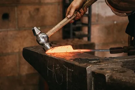 The Oldfield Forge Blacksmith for a Day at Hereford