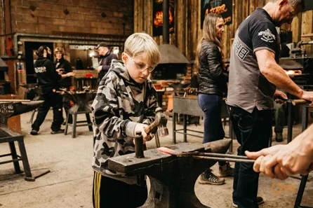 Oldfield Forge Children’s Introduction to Blacksmithing Experience at Hereford
