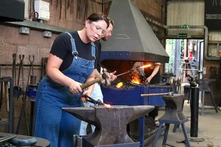 Oldfield Forge Blacksmith Forging and Cider Tasting at Hereford