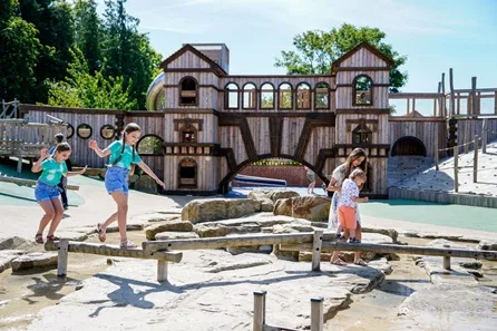 Blenheim Palace Family Day Out with Miniature Train Trip, Pizza and Adventure Play for Two Adults and Two Children at Blenheim Palace