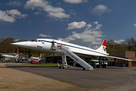 Brooklands Aviation and Motoring Museum, Concorde Experience, Lunch and Hot Drink for Two at Weybridge