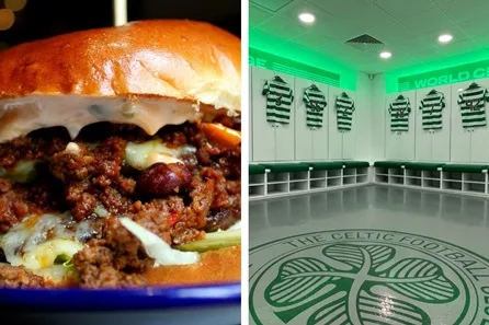 Celtic FC Stadium Tour with Traditional Scottish Burger, Fries and Beer at Van Winkle for Two at Van Winkle for Two